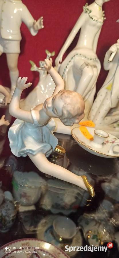 Figurka baletnicy Wallendorf W 1764 Syg 1964 r Gdańsk