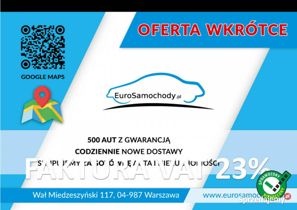 Ford Custom L1 EcoBlue 170 AUTOMAT Fvat Warszawa