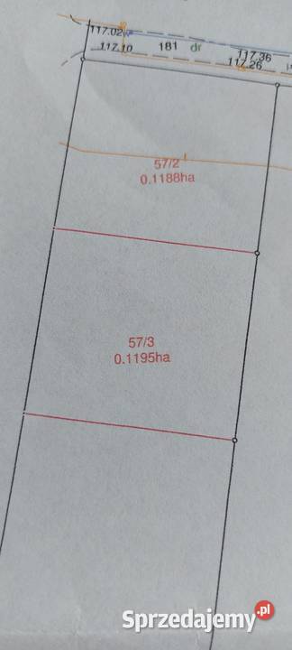 Działki budowlane 1200m2 Krukowo pow kolski Sprzedaż