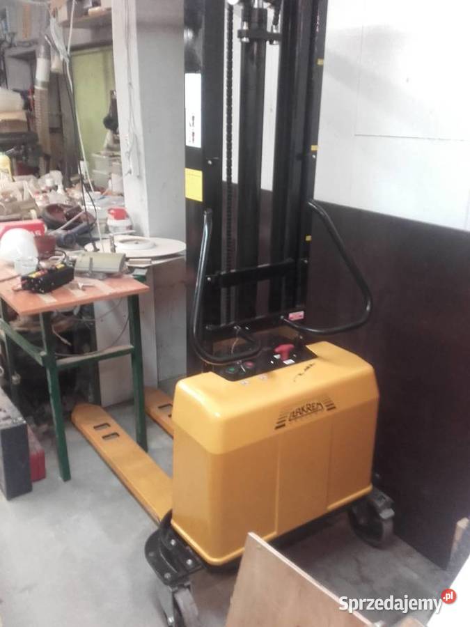 wózek widłowy ręczny zakrem WRP3 1005 MSTEHs Będzin sprzedam