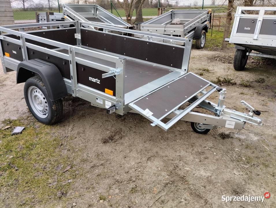 Przyczepa samochodowa HOLZ 264x126 przyczepka pełny VAT Września