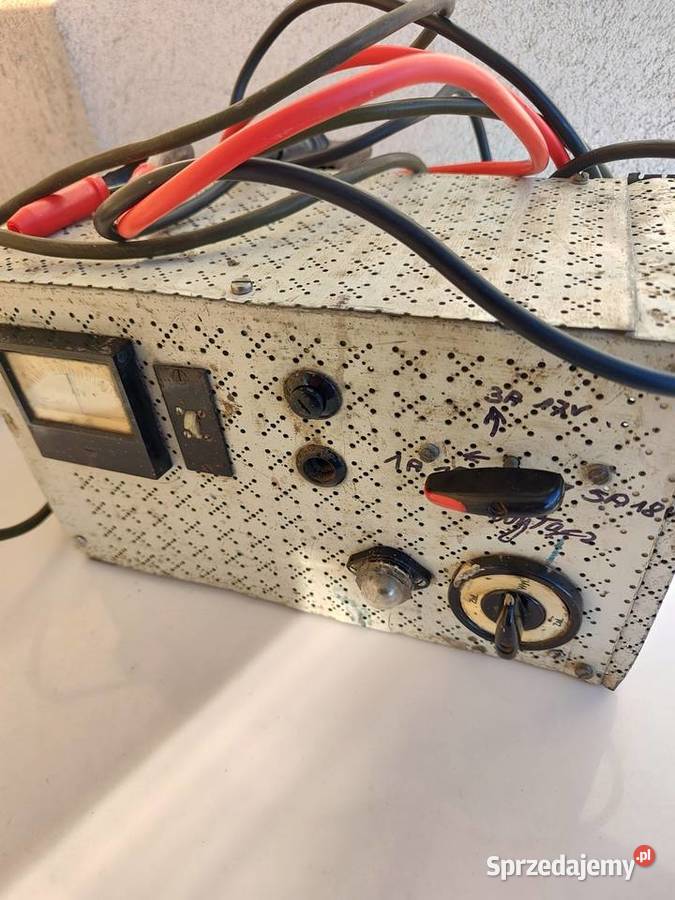 Prostownik do ładowania akumulatorów samoróbka warmińsko-mazurskie Olecko