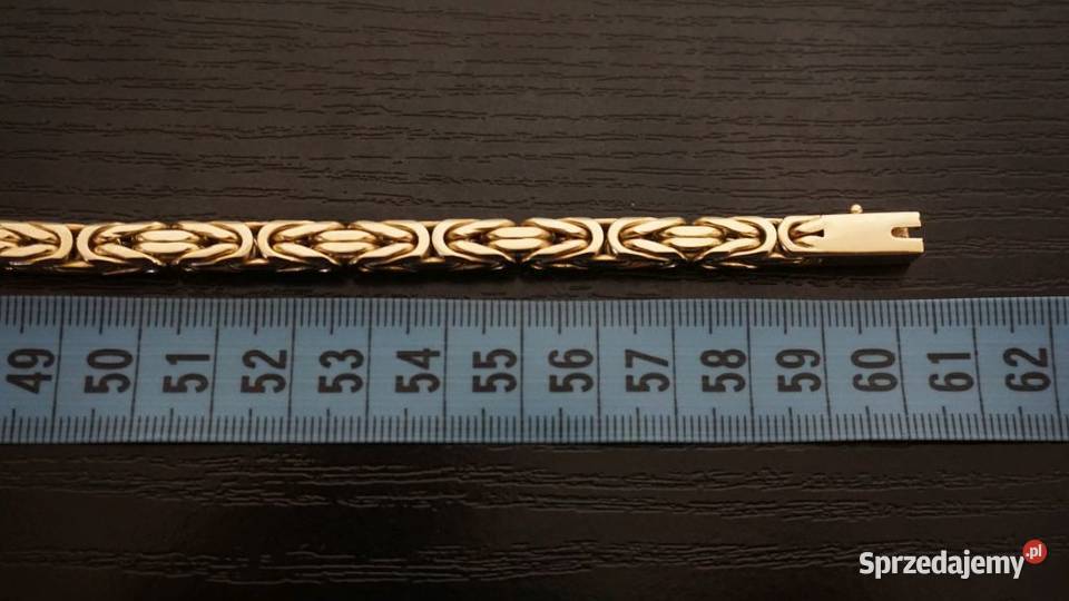 ZŁOTY ŁAŃCUSZEK GĘSTY KRÓLEWSKI ŁAŃCUCH 150G Warszawa