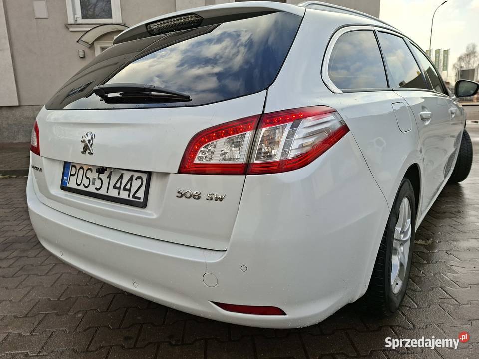 Peugeot 508 I 20 140 Biała Perła Zadbany Niski 140020km 508 Ostrów Wielkopolski