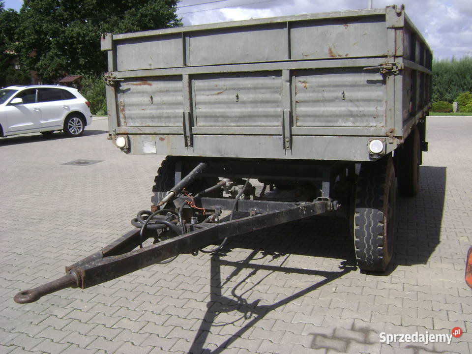 Sprzedam przyczep D 50 zarejestrowana 6 tonowa nieuszkodzony Krotoszyn sprzedam