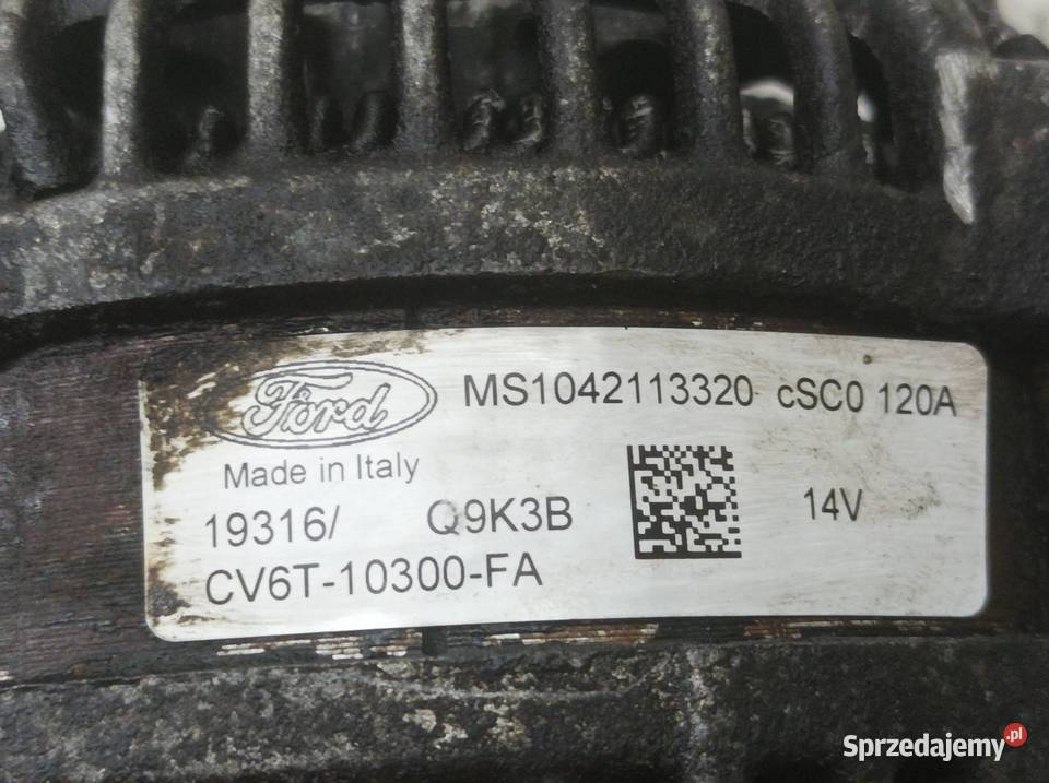 ALTERNATOR CV6T10300FA 10 ECOBOOST Ford Transit sprzedam