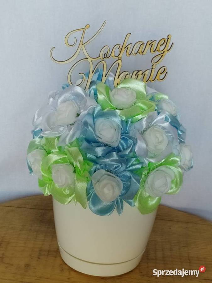 Kwiaty w doniczce flowers box dekoracje prezenty Sędziszów Małopolski