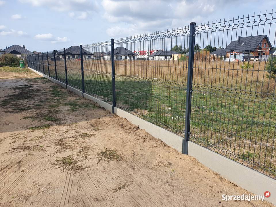 Ogrodzenie panelowe 25x153 fi4mm słupek łaczniki Ogrodzenia i bramy Wągrowiec