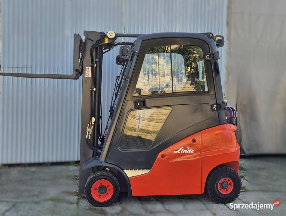 Linde H16 TRIPLEX wolny skok KABINA 4 sekcje Rybnik
