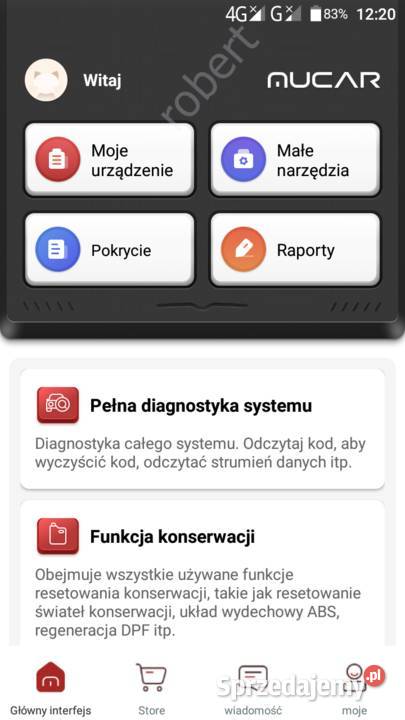 Interfejs Mucar BT200 Android IOS Telefon Siedlce