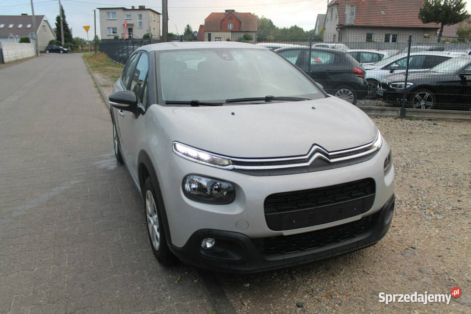 Citroen C3 III 2016 szary Ostrów Wielkopolski