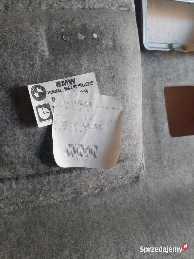 Podsufitka bmw e46 Świerkówki