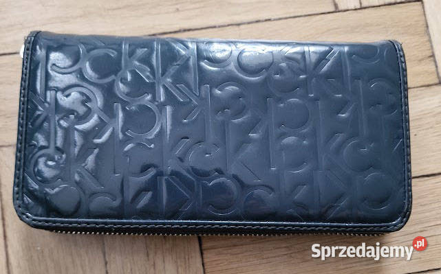 Calvin Klein portfel skóra ekologiczna czarny Olsztyn