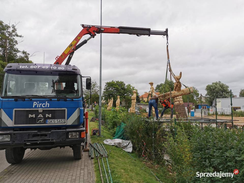 Czarnoziem żwir piasek wywrotka z hds kiper i Kościerzyna