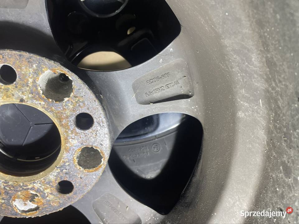 Koła 15 felgi aluminiowe 5112 Mercedes