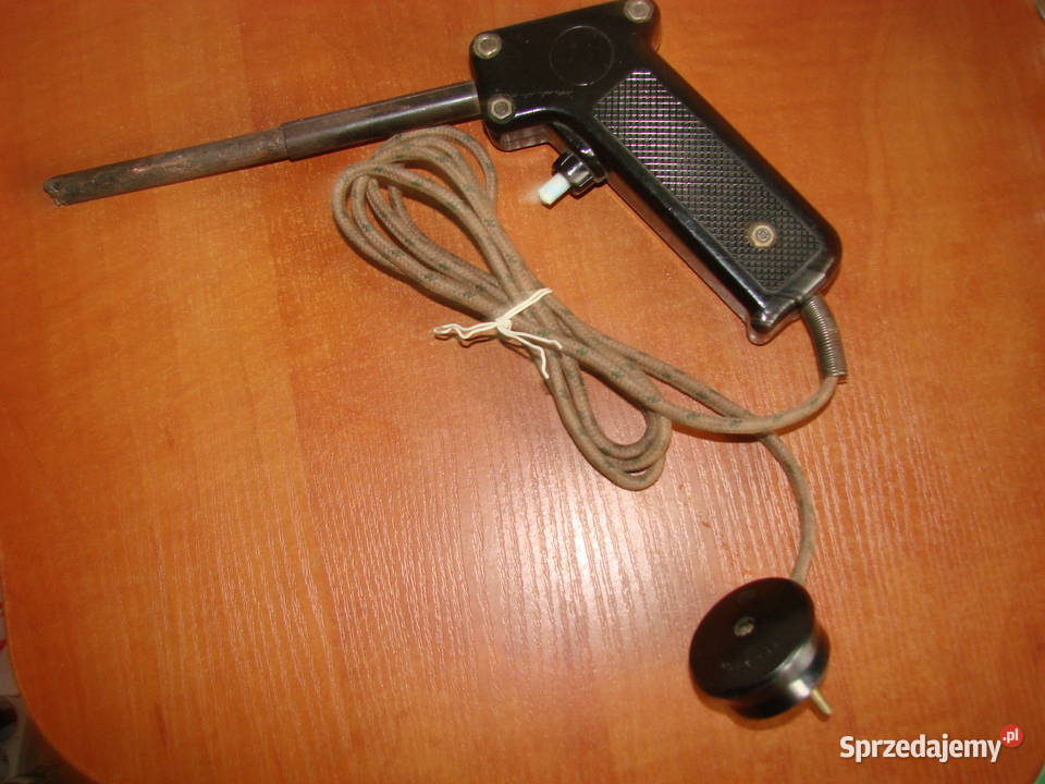 stara lutownica pistoletowa CCCP Pruszcz Gdański