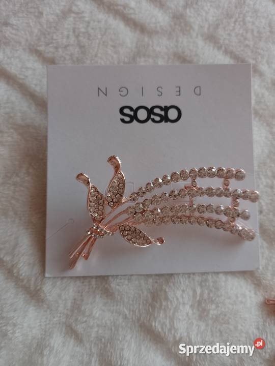 ASOS Ekskluzywna duża Bogato zdobiona broszka Dla kobiet Kraków