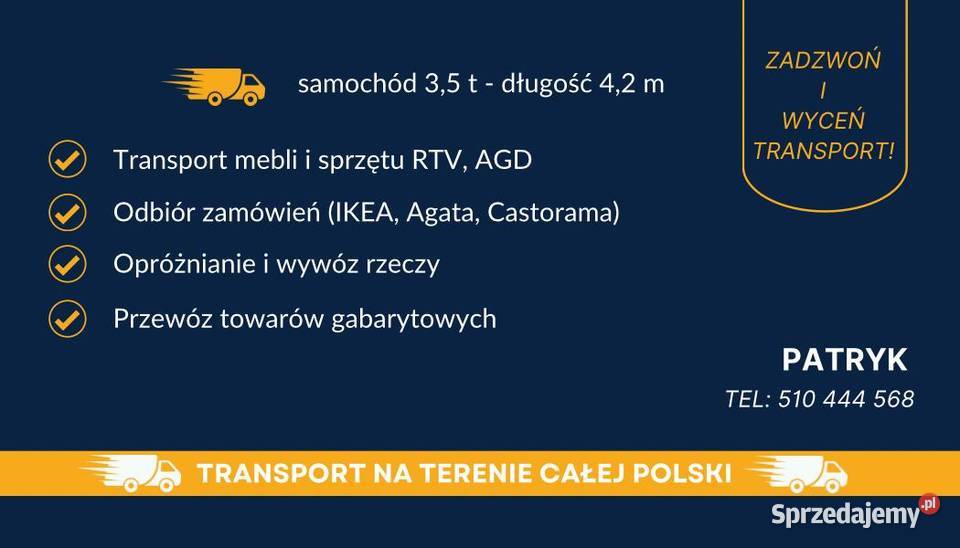 Usługi transportowe Będzin
