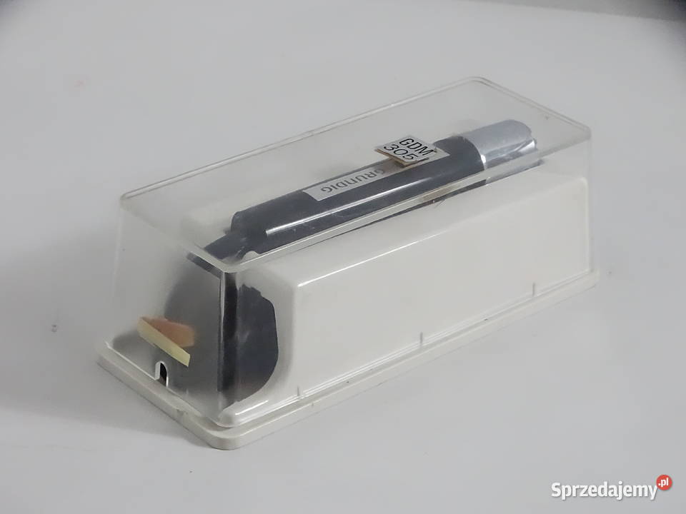 Mikrofon Vintage GRUNDIG GDM 305 Stan Biłgoraj