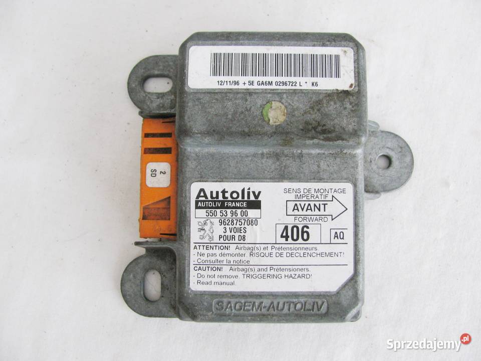 Autoliv france 550 53 96 00 sterownik silnika Szczecinek