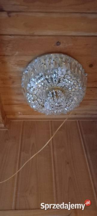 Elegancki kryształowy plafon Wysyłka łódzkie