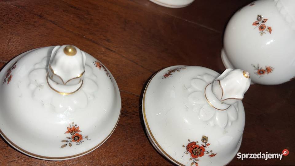 Dzbanek cukiernica i mlecznik KPM Germany 192545 Gdańsk