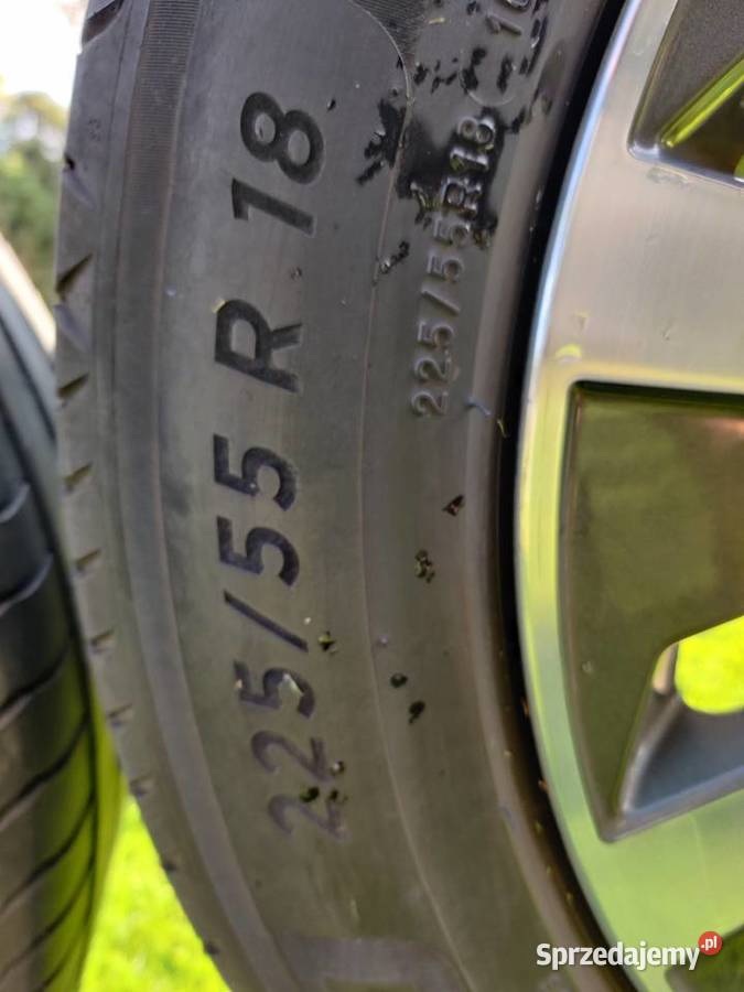Koła felgi opony Michelin Bridgestone 22555 R18 Lubliniec sprzedam