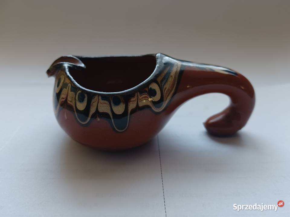Popielniczka Vintage Art Bułgaria ceramika Dekoracje i ozdoby