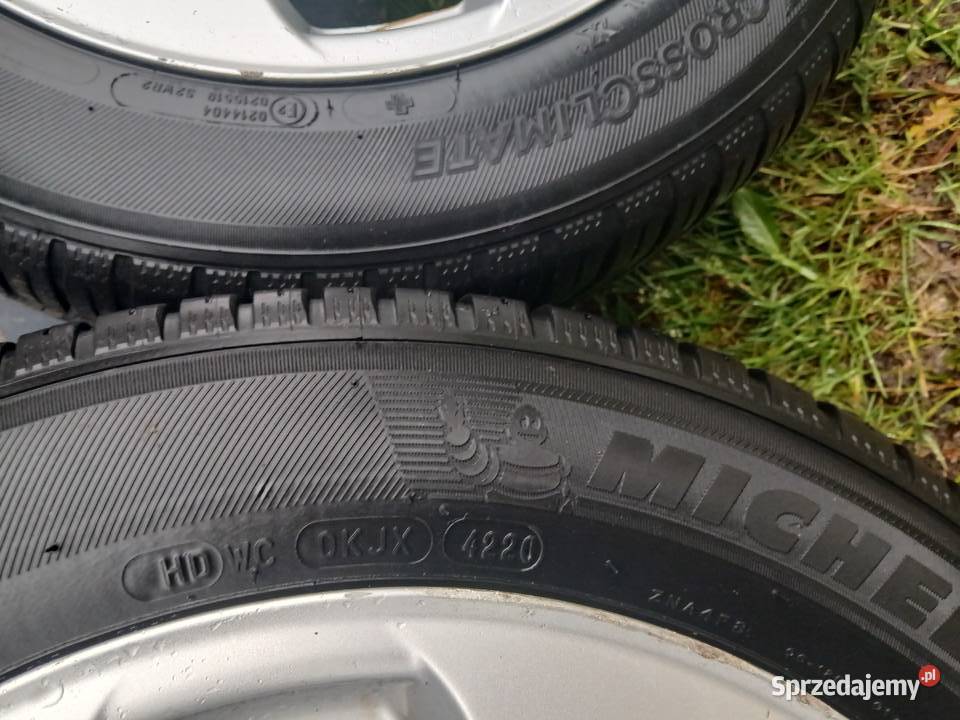 Opony Michelin 20555 16r wielosezonowe Krzemień Drugi sprzedam