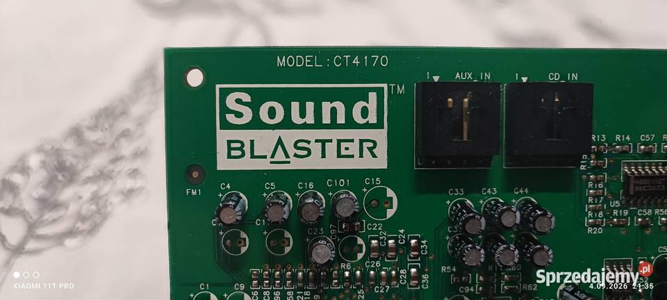 Karta dźwiękowa Sound Blaster Vibra16XV CT4170 kujawsko-pomorskie Chełmża
