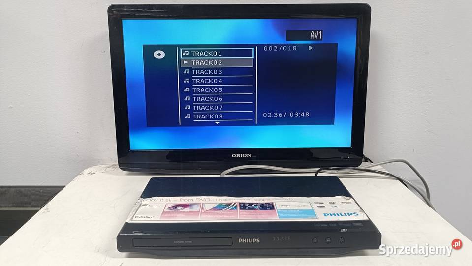 PHILIPS DVP3800 bez pilota wielkopolskie Poznań