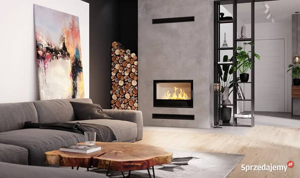 HITZE CUBO 800 Kaseta kominkowa do nowoczesnych Poznań