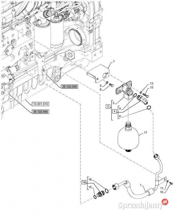 Holland T6070 Kolektor 87545808 sprzedam