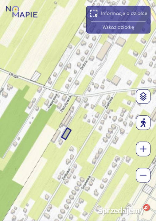 Działka budowlana Zalewu Zegrzyńskiego budowlana Borowa Góra