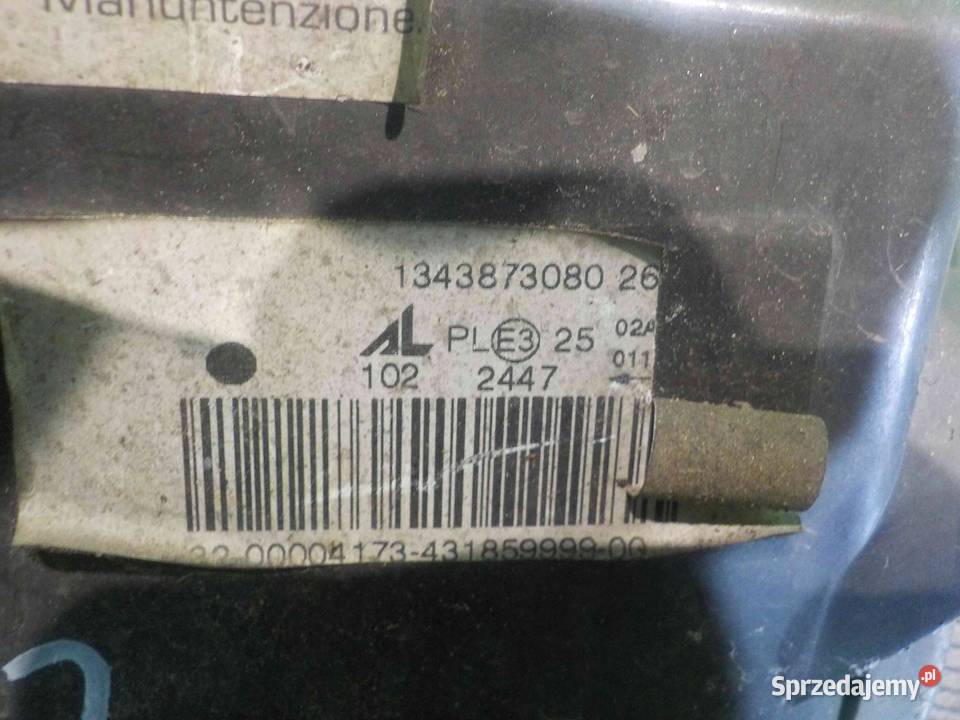 PEUGEOT BOXER JUMPER II 12r lampa prawa przod Lampy przednie