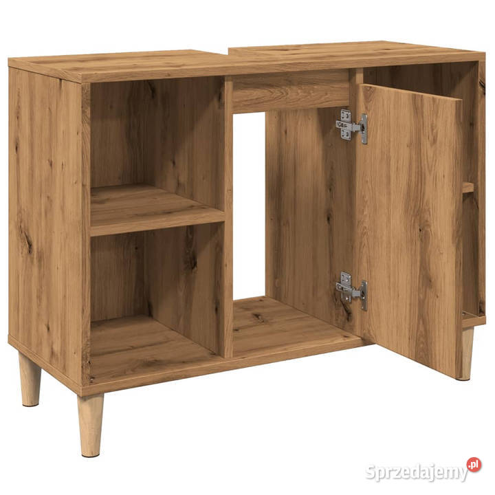 Szafka łazienkowa dąb artisian 80x33x60 WM857134 mazowieckie Warszawa