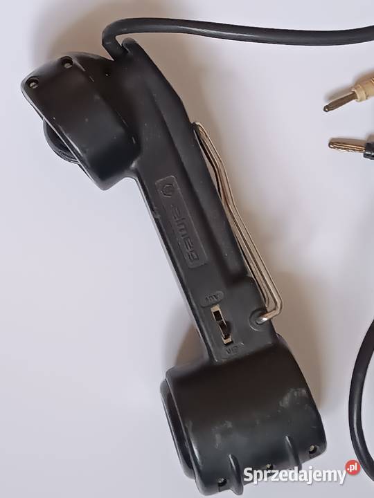 Stary telefon słuchawka testowa Elmeg Post PhAp Rzeszów