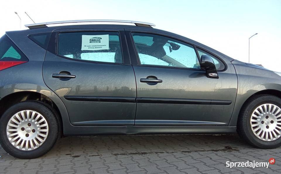 Peugeot 207 SW PRZEBIEG 164 AUTOMAT ALU16 isofix Wągrowiec sprzedam