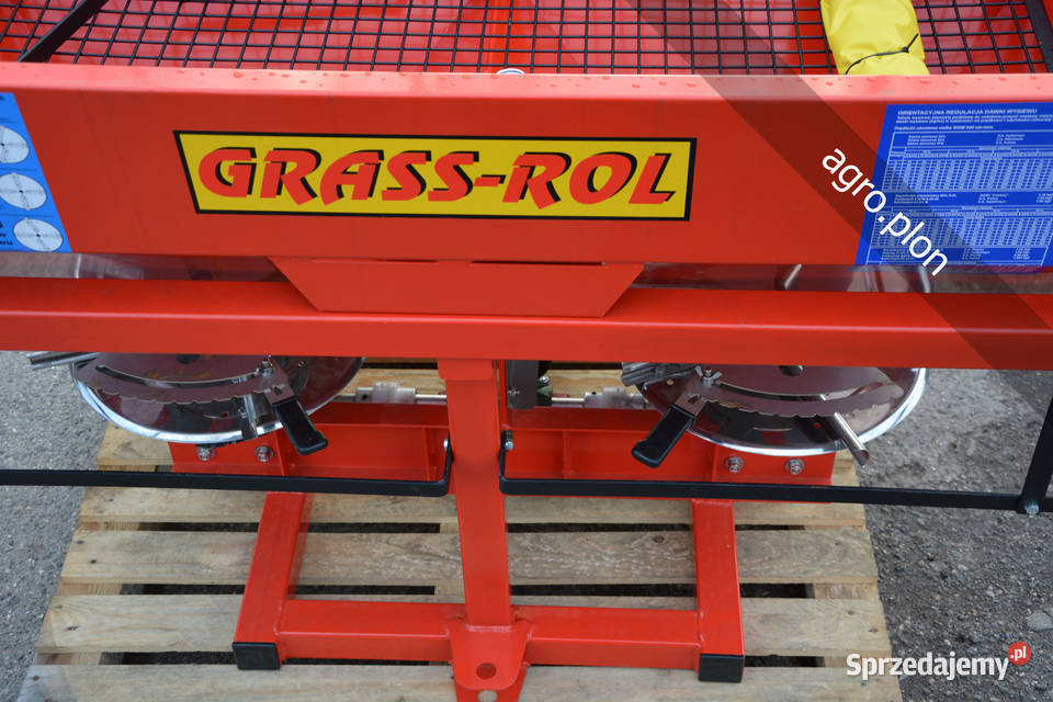 Rozsiewacz do nawozów GRASSROL Malowany nieuszkodzony lubelskie sprzedam