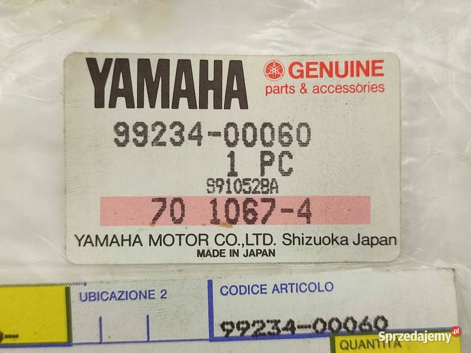 NAKLEJKA YAMAHA NA CZACHĘ LEWA STR YAMAHA FJ1200 sprzedam
