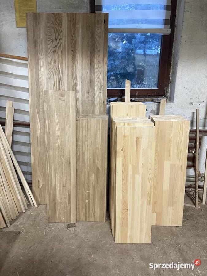 Trepy na wymiar bukowe jesion i dąb MDF sprzedam