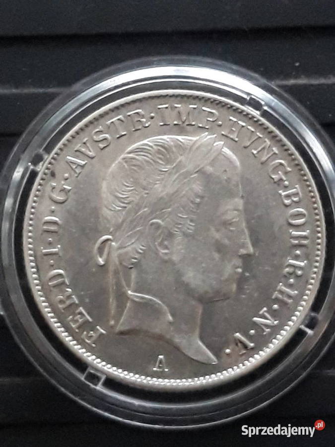 20 Krajcarów Ferdynand I 1848 r około mennicze sprzedam