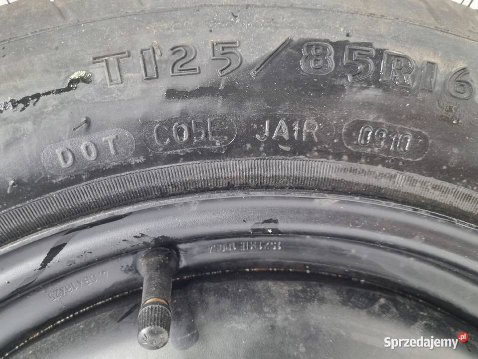 KOŁO DOJAZDOWE ZAPASOWE Ford C Focus Mk2 II lubelskie Chełm sprzedam