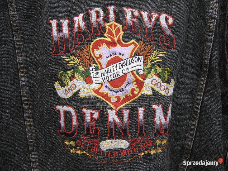 Kurtka dżinsowa Harley Davidson