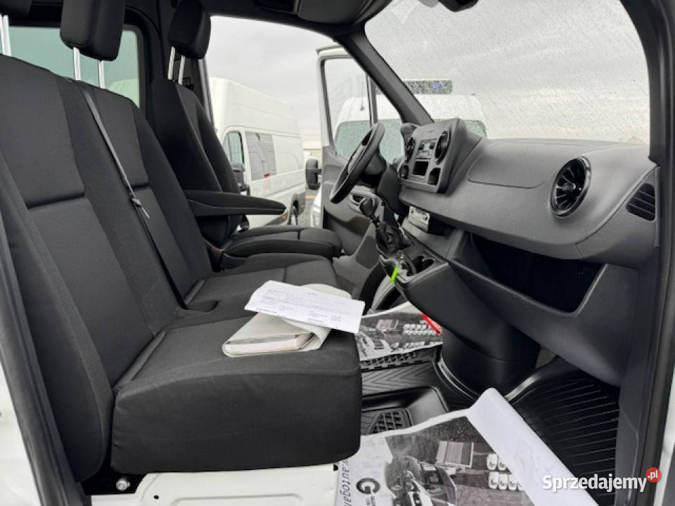 Mercedes Sprinter SALON 319 190 DOKA 7 OSÓB XXXL autoalarm Leszno