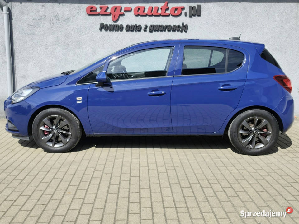 Opel Corsa Bogata Nawigacja Kamera KLimatronik niebieski Zgierz