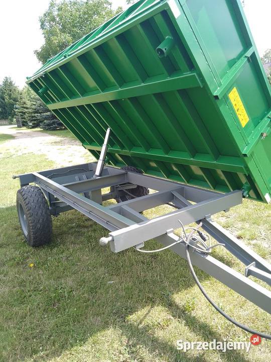 Przyczepa wywrotka jedno osiowa 35 tony Przyczepy rolnicze