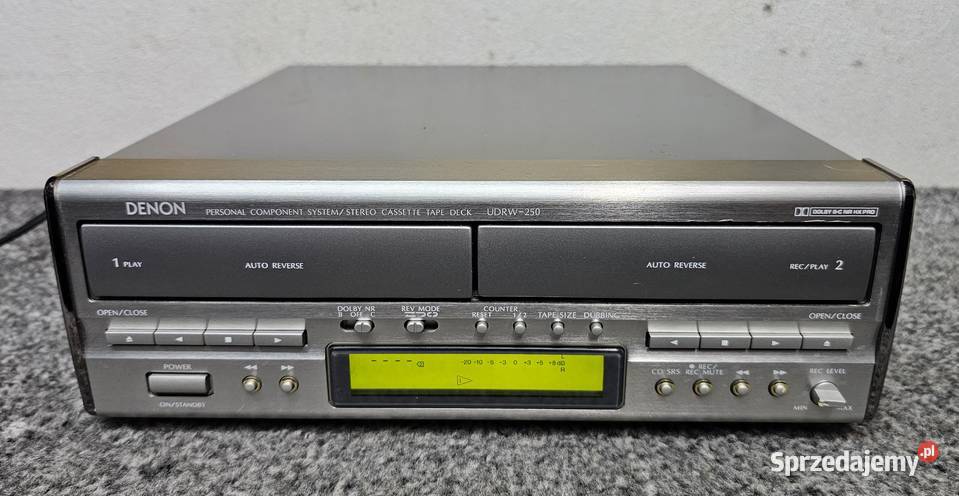 Double Cassette Deck Denon UDRW250