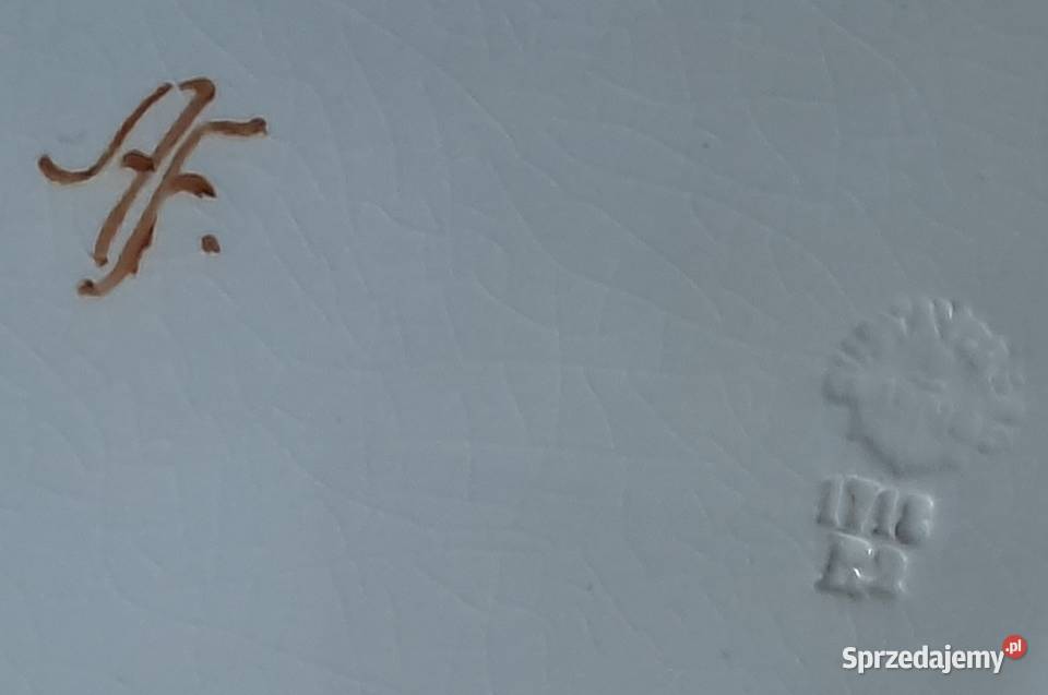 RetroVintage Dekoracyjny Talerz Norra Murgatan