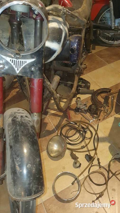 Junak m10 zbiór części eksponat do showroom